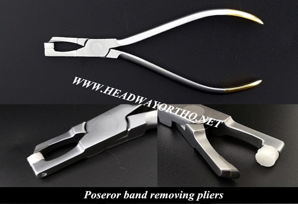 Poseror band removing pliers