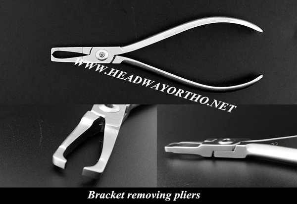 Bracket removing pliers