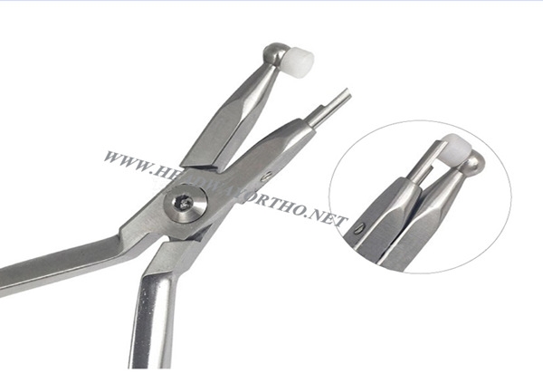 Adhesive removing pliers